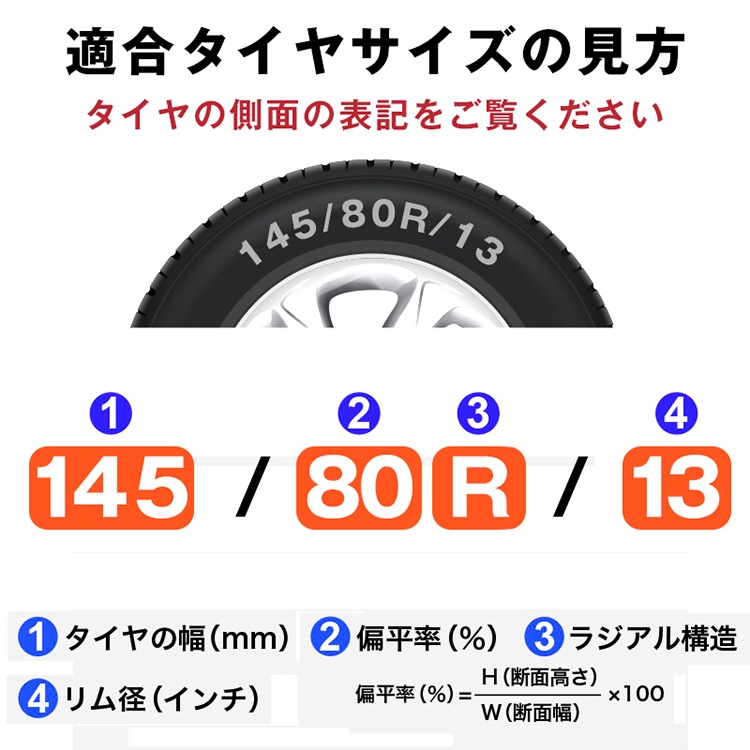 タイヤ収納袋 4枚セット 日よけ 防塵 取っ手付き 持ち運びやすい 防水性 通気性 耐久性 劣化対策 ee283 - 画像 (7)