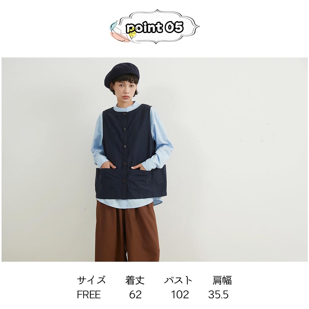 ポッケトたくさん便利ベストナイロン素材摩擦に強い KNNV302 - 画像 (6)