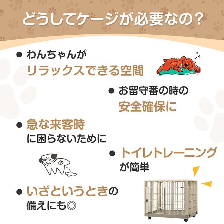 ペットケージ Sサイズ(約)65×50×56 いぬケージ ねこケージ 360°キャスター付き 天板ドア付き 軽量 頑丈 掃除簡単 猫 小型犬 うさぎ 小動物 おしゃれ pt096-s - 画像 (2)